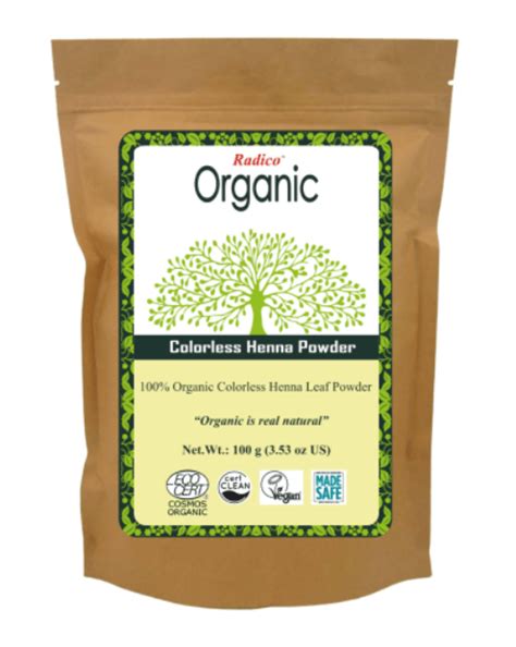 Organic Colorless Henna Powder – Freshmills