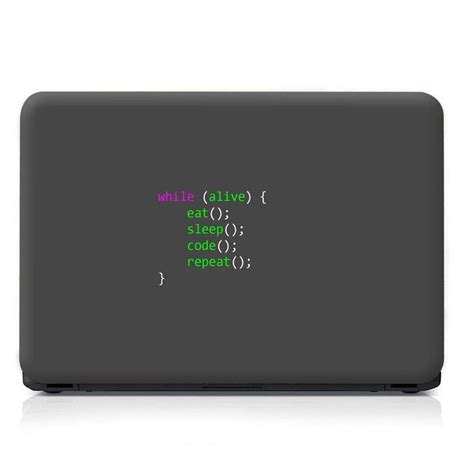 Full Panel Laptop Skin - Code Repeat – SkinsLegend