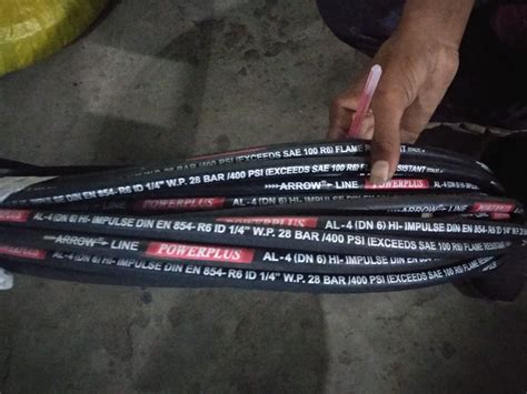 Hydraulic Hose Pipe - DIN 20022- 2SN Excees SAE R2 Double Wire Braid ...