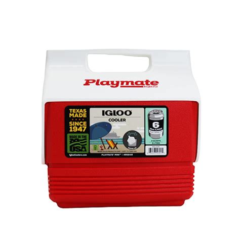 IGLOO PLAYMATE MINI RED 4QT COOLER - CEJ Distributors Ltd.