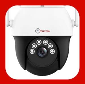 Buy Trueview 4G SIM 3Mp Mini Pan Tilt CCTV Camera, Outdoor Indoor ...