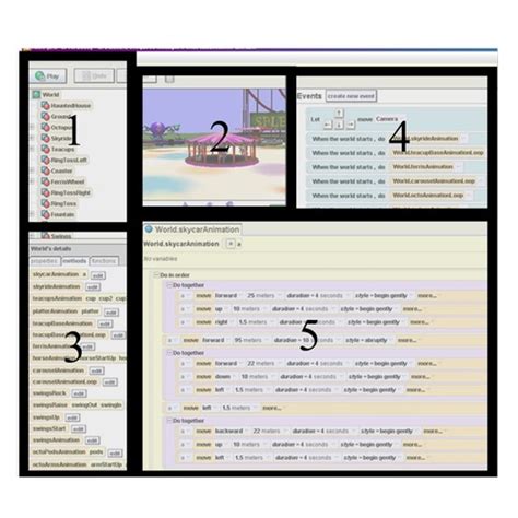 Alice Programming Exercise 的图像结果