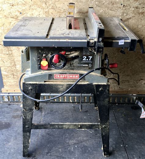 CRAFTSMAN 10 INCH 2.7 HP TABLE SAW