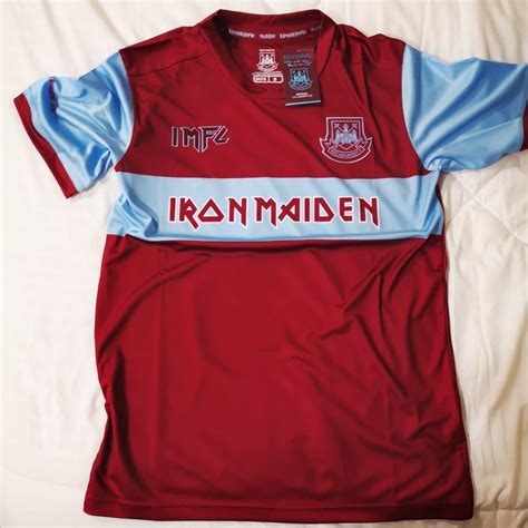 Iron Maiden West Ham Jersey, Men's Fashion, Activewear on Carousell