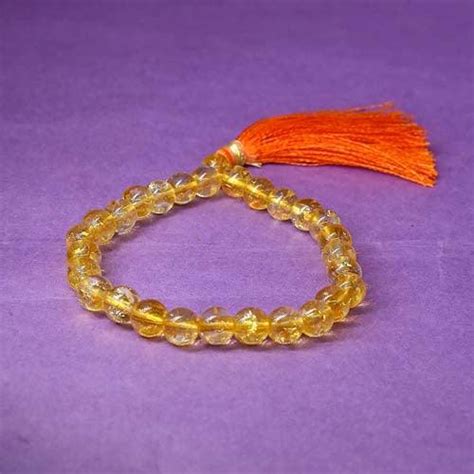 Citrine Rosary Healing Bracelet | For Wealth & Prosperity – Seetara
