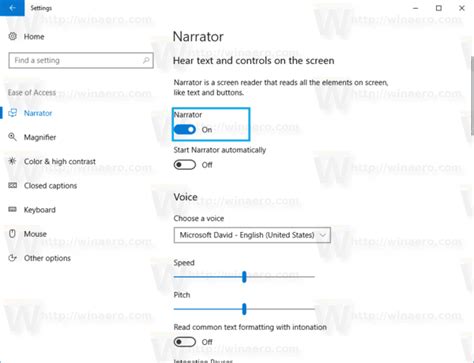 Windows 10 Narrator Keyboard Shortcuts 的图像结果