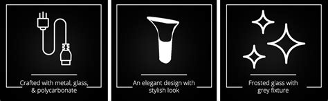 BENE Eden Outdoor Lamp, Grey, Round, 17cms, Pack of 2 : Amazon.in: Home ...