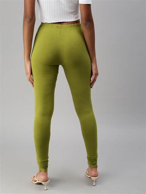 Shop Prisma's Chic Churidar Leggings-Fern Collection