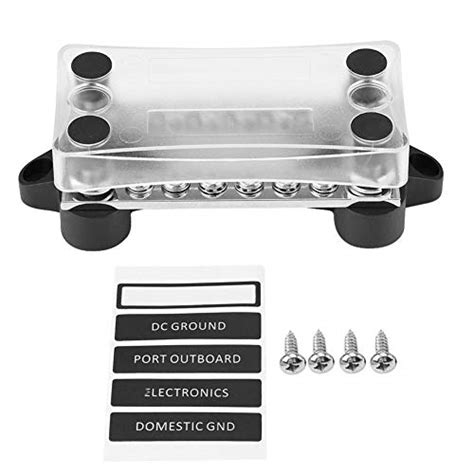 Bus Bar Junction Box, Waterproof Electric Terminal Junction Box Dual 6 ...