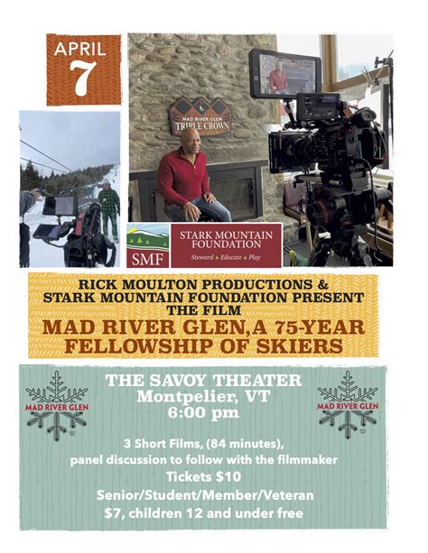 Stark Mountain Foundation Presents: Mad River Glen – A 75-Year ...