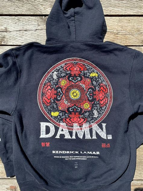 Kendrick Lamar DAMN. Kendrick tour hoodie | Grailed