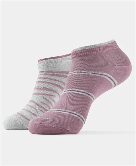 Buy Compact Cotton Stretch Low Show Socks with StayFresh Treatment ...