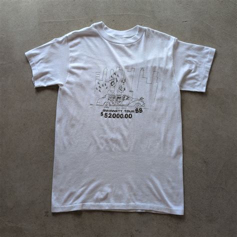 "1980s Vintage GWINNETT TOUR 88 Print S/S T-shirt" | NER ネル 下北沢 古着屋 ...