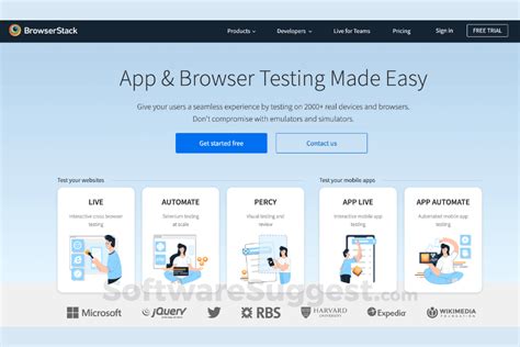 BrowserStack Demo 的图像结果