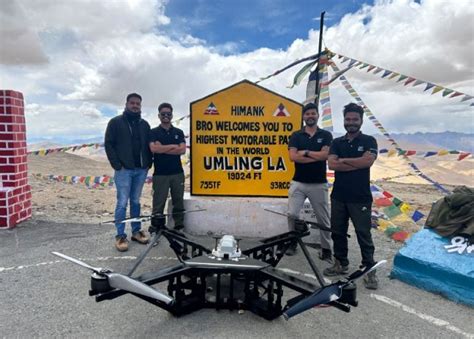 Odisha based BonV Aero sets World Record for High-Altitude UAV Hover ...