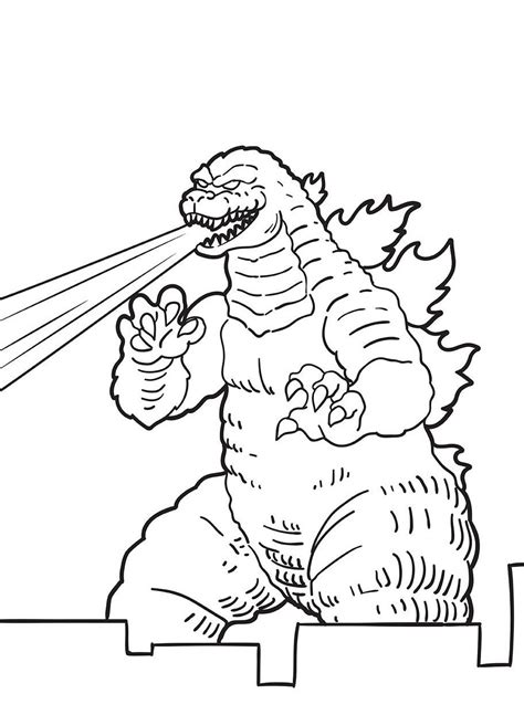 Image result for Godzilla Drawing Tutorial Easy
