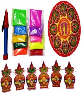 HODM Pack of 10 Rangoli Powder Price in India - Buy HODM Pack of 10 ...