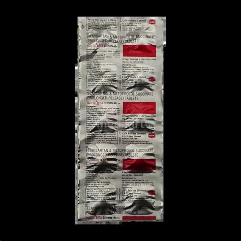 TAZLOC BETA 50MG TABLET 10'S Price, Uses, Side Effects & Substitutes ...