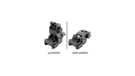 Samson A.R.M.S. #40L Flip Up Rear Sight (Low) and #40L-SP Plane Dual ...