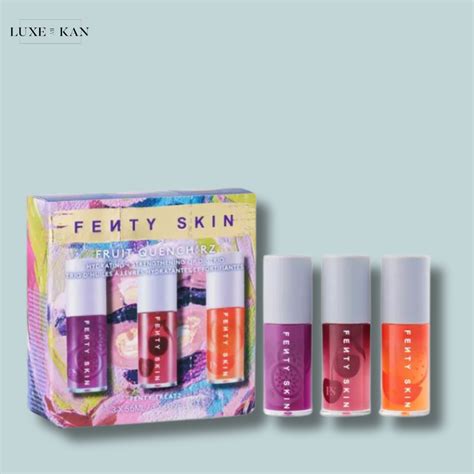 FENTY BEAUTY Fruit Quenchrz Lip Oil Trio set – Luxe by Kan