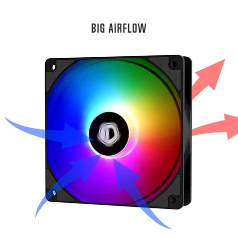 ID-COOLING XF-12025-ARGB-TRIO 120mm Case Fan ARGB 3 India | Ubuy