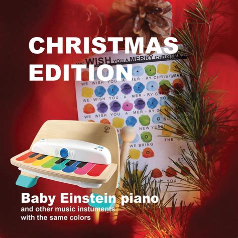 Christmas Songs for Baby Einstein Piano DIGITAL - Color-coded Sheet ...