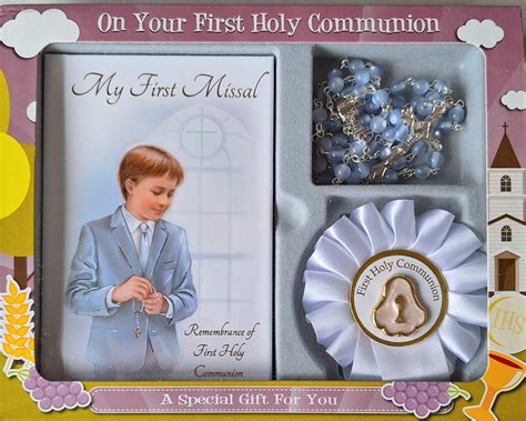 First Holy Communion Gift Set – Boy | Family Life Catholic Gifts
