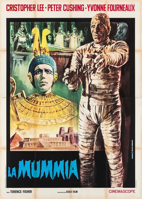 The Mummy (1959) Italy | Film posters vintage, Hammer horror films ...