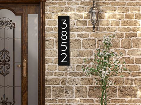 House Numbers Address Sign House Number Plaques Housewarming Gift Idea ...