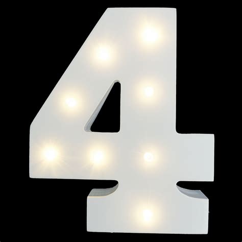 Image result for LED Light Up Numbers