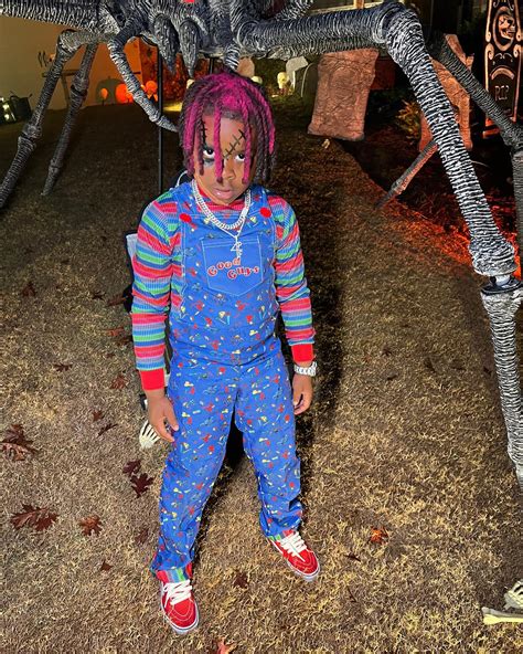 Little Ms. Golden | 🎃 happy Halloween 👻 @babyjason_1 x chucky the good guy 💙 | Instagram
