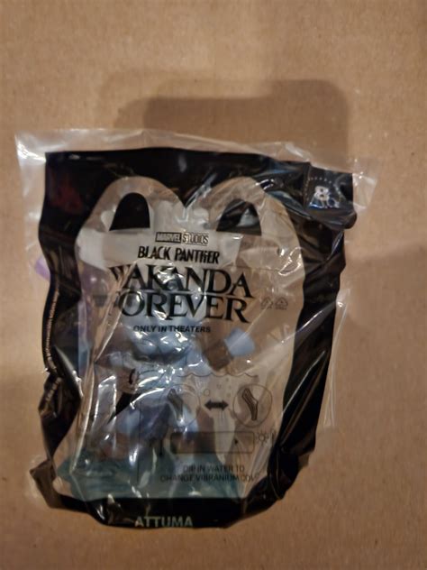 Buy McDonalds Happy Meal Black Panther Wakanda Forever Toys 2022 Best ...