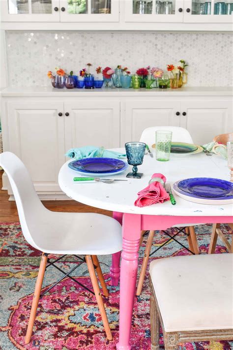 Image result for Colorful Table Setting