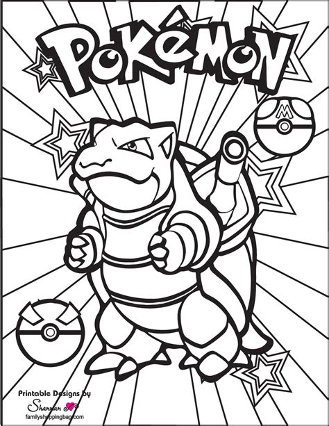 Pokemon Printable Coloring Pages - Printable Word Searches