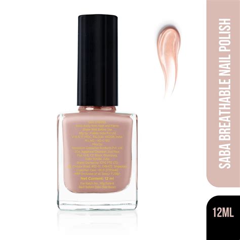 Shop Saba Breathable Nail Polish - Rose Gold Online | Saba Personal Care