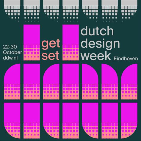 Dutch Design Week will be held under the theme of "Get Set" from 22 to 30 October 2022 in Eindhoven
