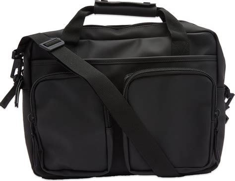 Rains Texel Tech Bag - Black • Find den bedste pris