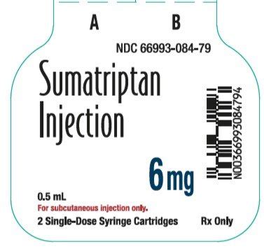 Image result for Sumatriptan 6Mg