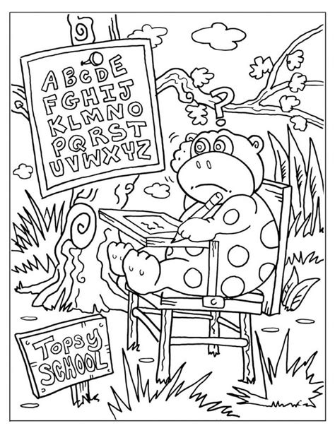 Kindergarten Coloring Pages and Worksheets – Printable Coloring Pages. FREE