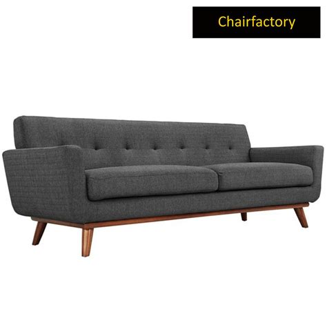 Dark Grey Baleno 2 Seater Sofa | Chair Factory