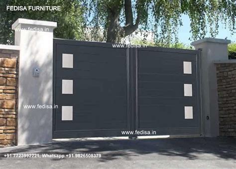 Main Door Gate Design Modern Iron Fence Herringbone Gate Plai Gate ...