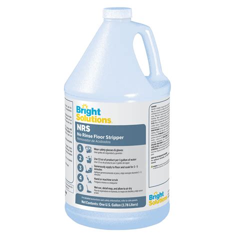 Bright Solutions® NRS Concentrated Floor Wax Stripper (4 - 1 Gallon ...