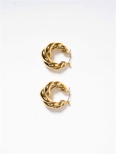 Croissant Hoops – Nish Hair