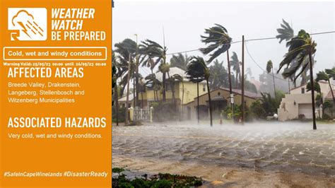 Langeberg Municipality - WEATHER WARNING: COLD, WET AND WINDY ...