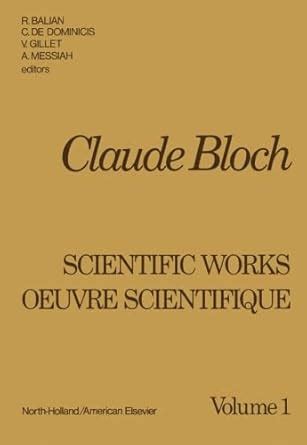 Claude Bloch : Balian, R: Amazon.in: Books
