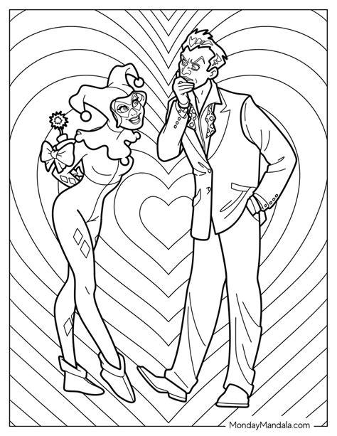 Joker Coloring Pages To Print [2025]
