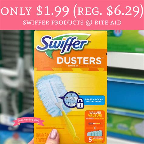 Only $1.99 (Regular $6.29) Swiffer Products @ Rite Aid - Deal Hunting Babe