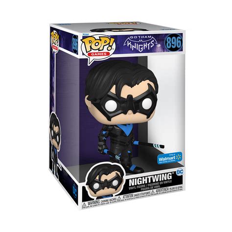 Buy Funko Pop! Jumbo: Gotham Knights - Nightwing Vinyl Figure (Walmart ...