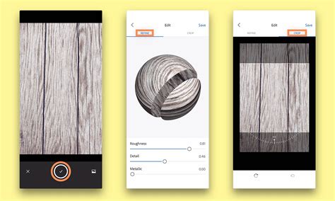 Capture brushes, shapes, colors, and more on the go