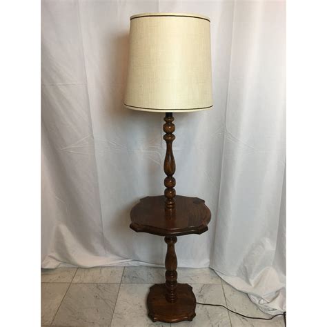 Antique Wooden Floor Lamps